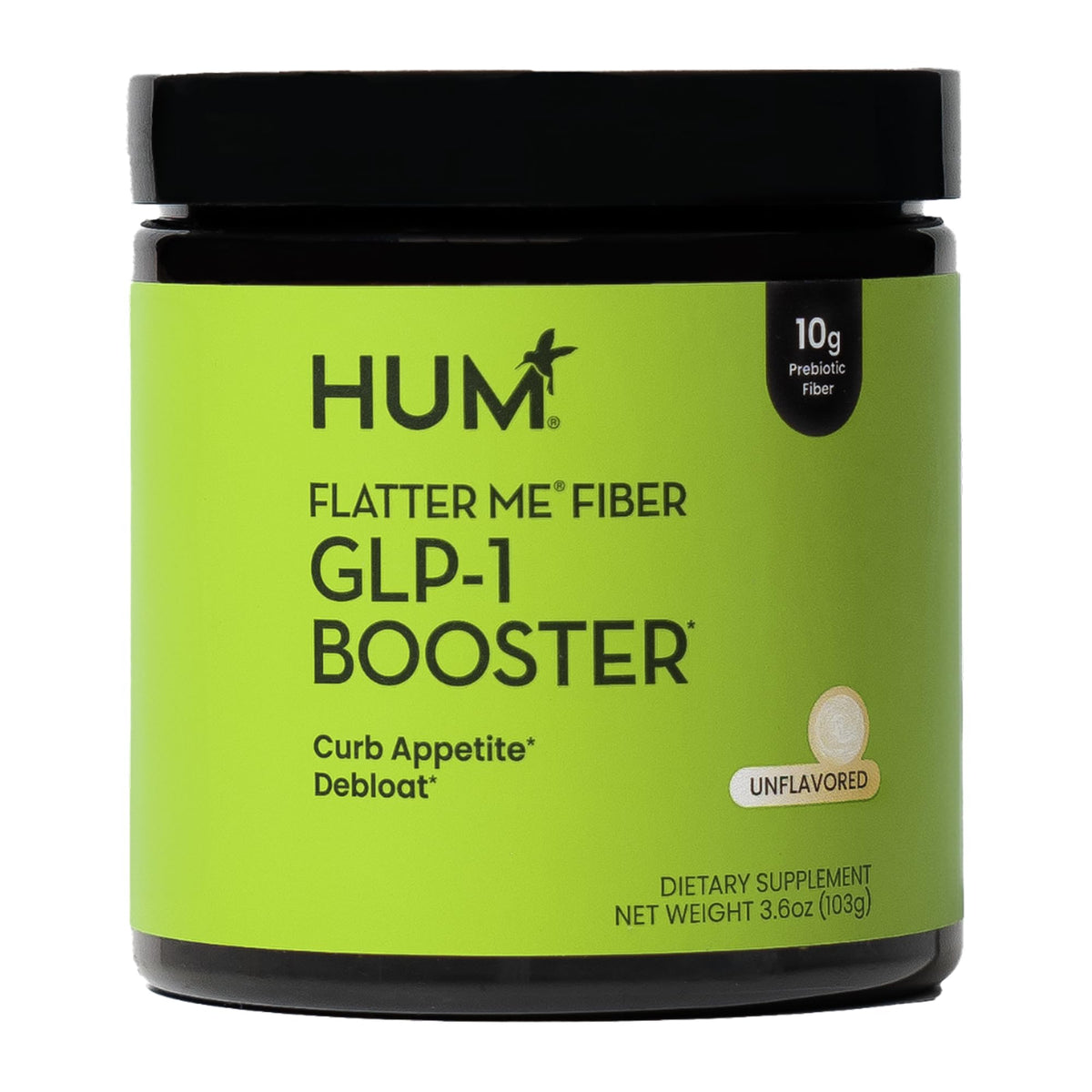HUM Flatter Me emballage clair et pratique pour votre routine.