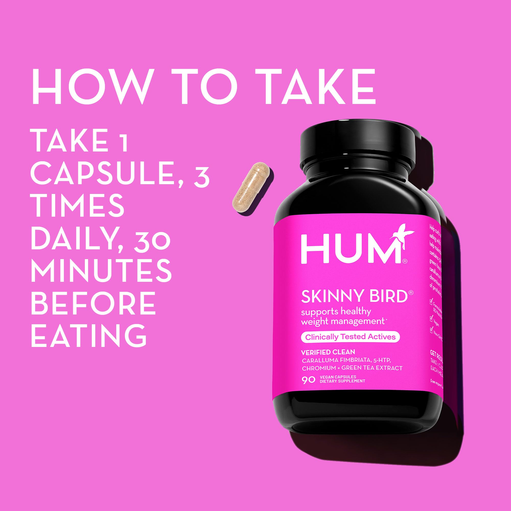 Ambiance bien etre avec les capsules HUM Skinny Bird