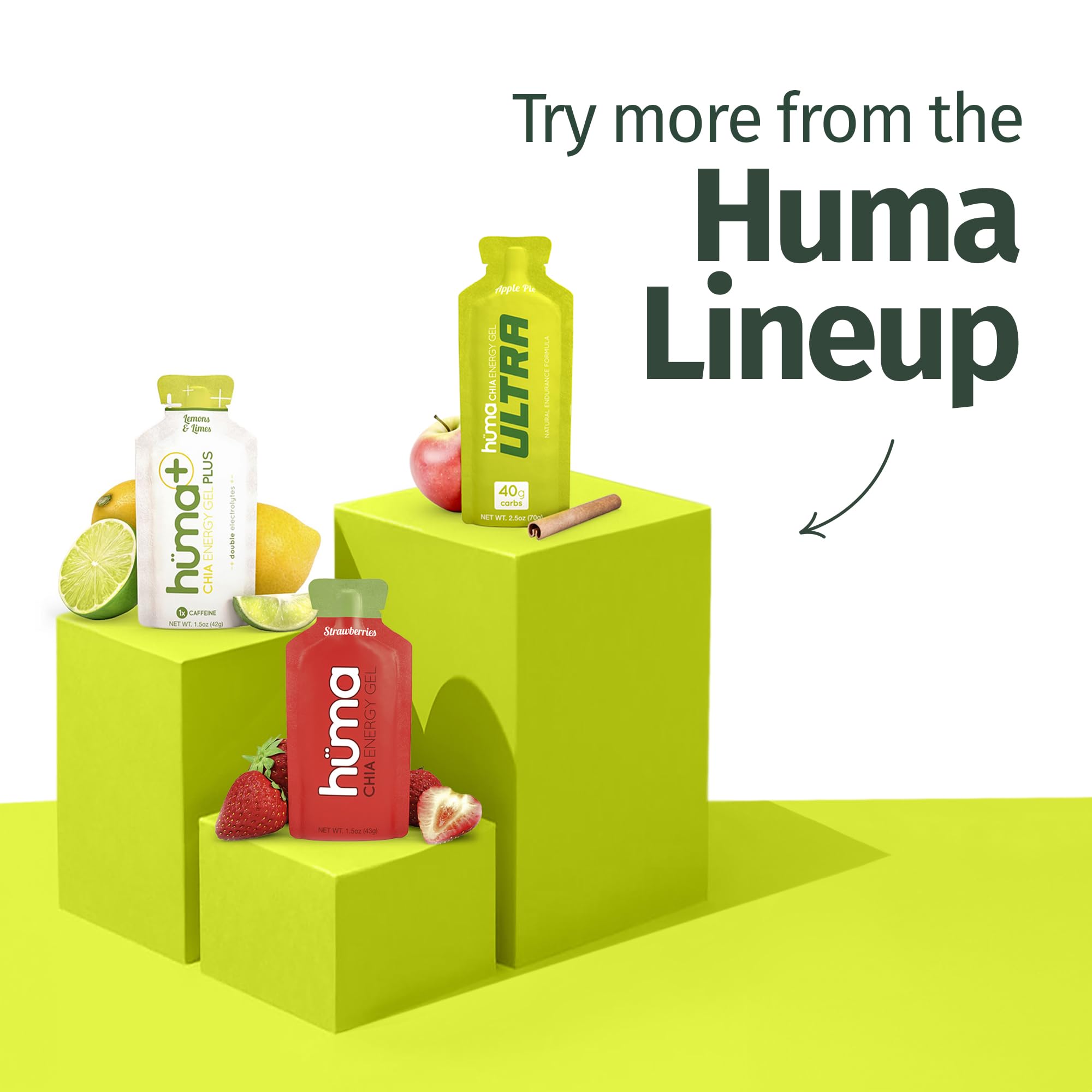 HÜMA CHIA ENERGY GEL performance-course, usage pré et pendant l'effort.