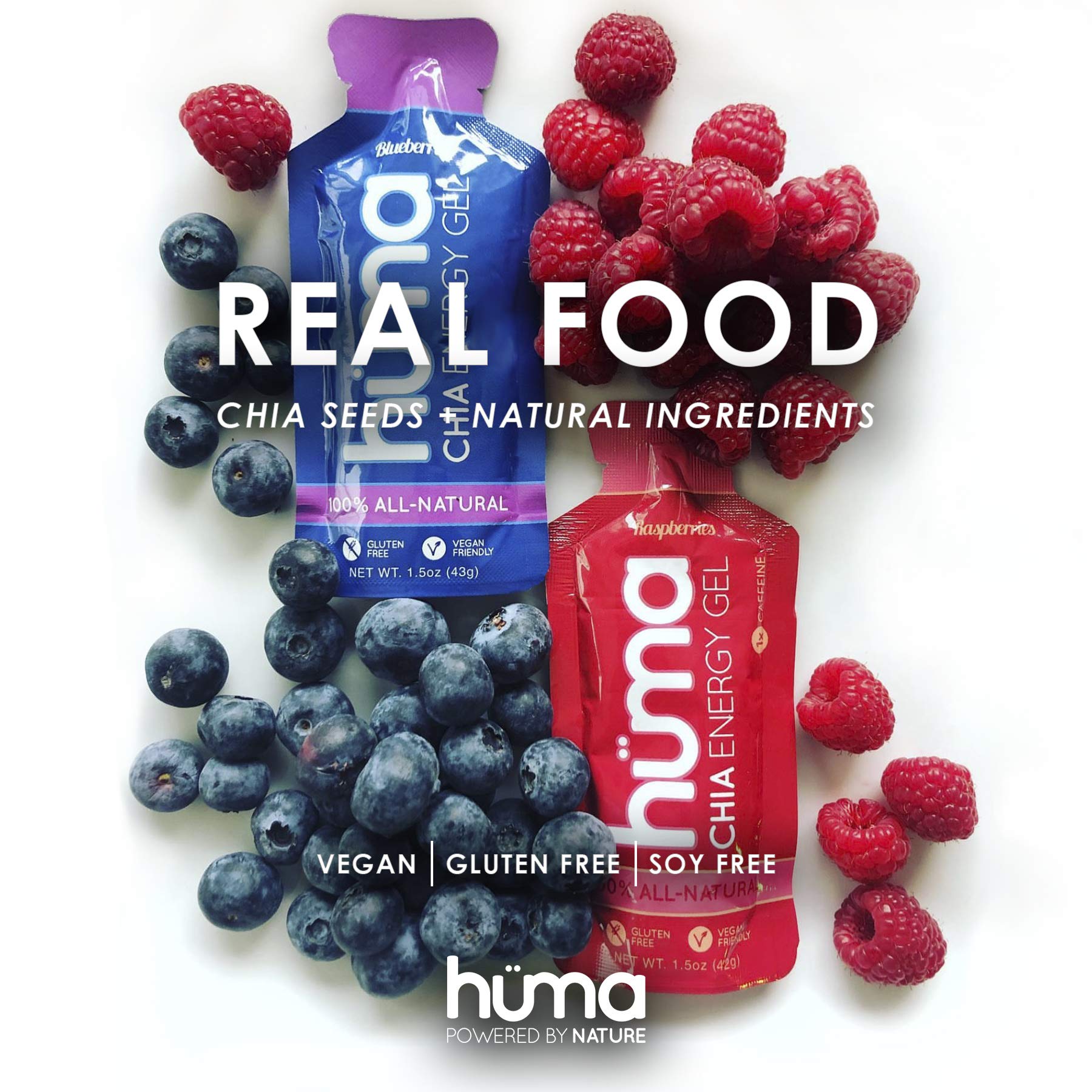 Hüma Chia Energy Gel texture-fruits naturelle et énergie rapide