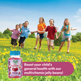 Human Beanz conditionnement 120 bonbons multivitamines, format pratique.