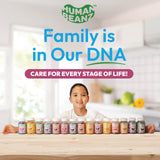 Human Beanz – flacon refermable pour l’usage quotidien.