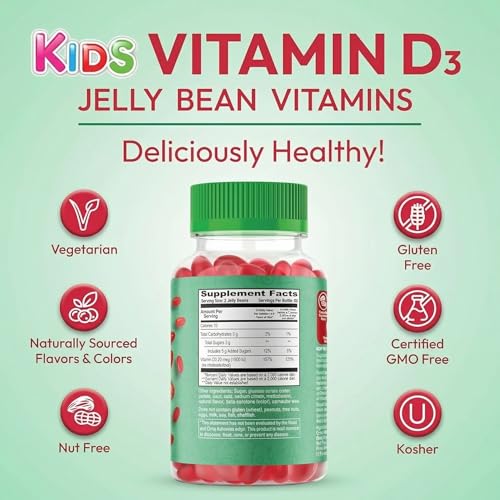 Soutien potentiel immunitaire avec les gommes Human Beanz D3.