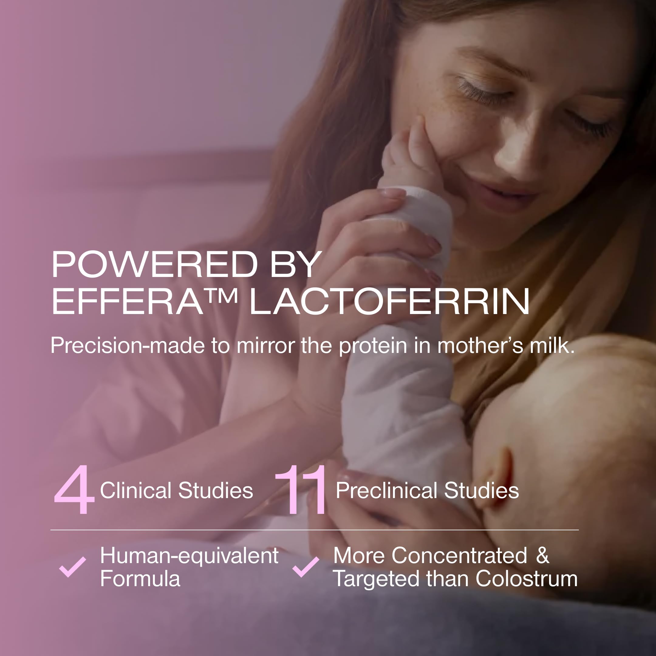 Vital Woman : lactoferrine et colostrum en capsules pour absorption douce