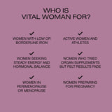 Vital Woman : utilisation quotidienne en capsules pour routine féminine
