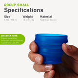 humangear GoCup avec couvercle étanche pour transport propre et sans fuite.