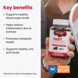 Bouteille Humann Cerise-Tarte sur fond neutre, format pratique pour l'entraînement.