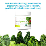 Humann HeartGreens, goût pomme verte dans une boisson rafraîchissante