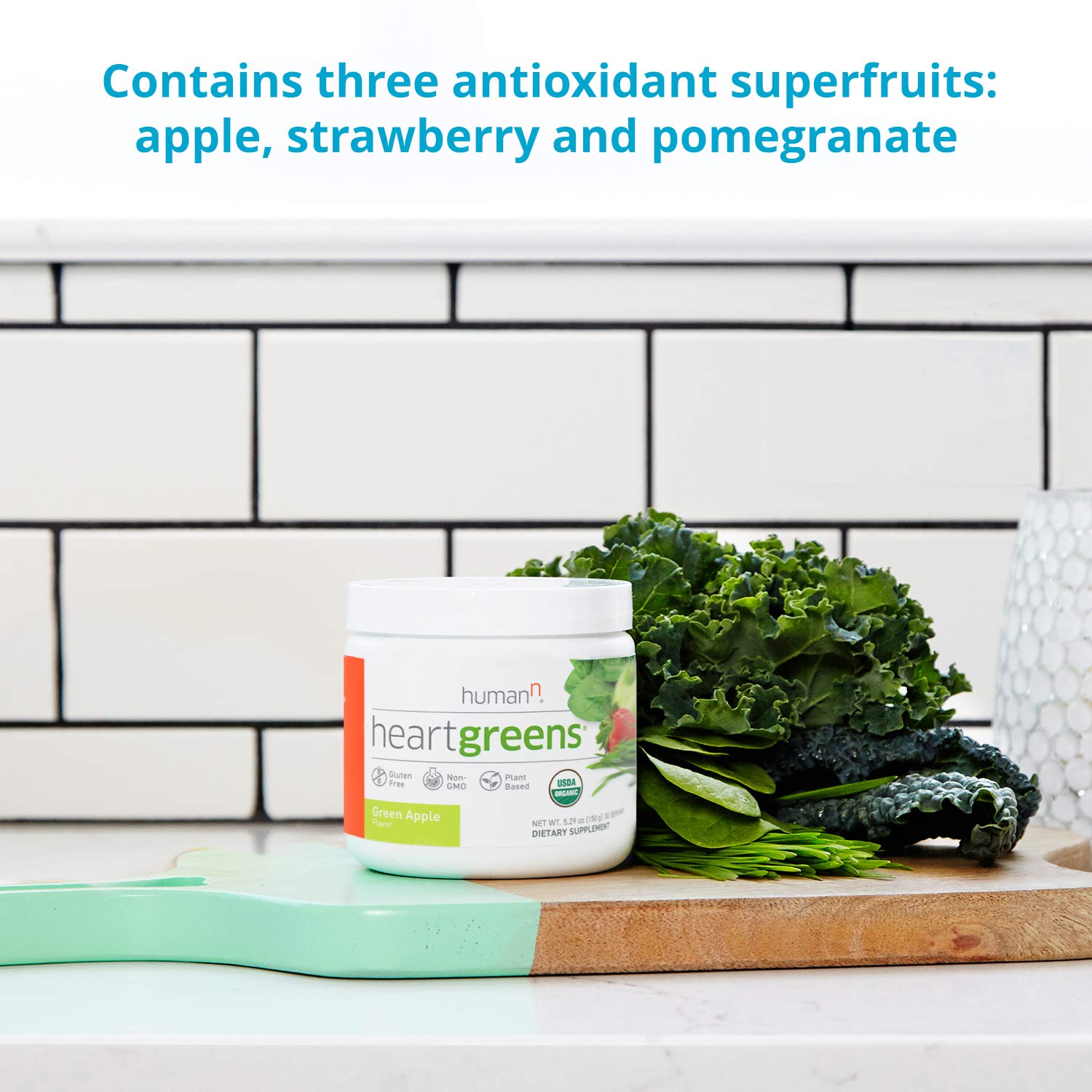 Humann HeartGreens, shake matin facile à préparer