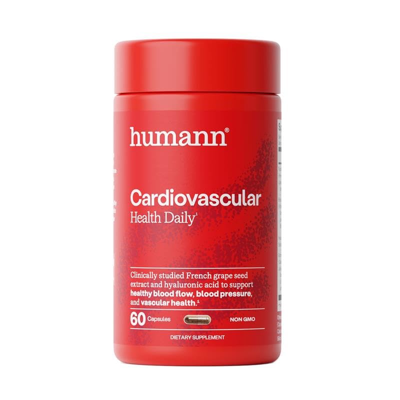 Humann Santé cardiovasculaire au quotidien bouteille ouverte, dose pratique.