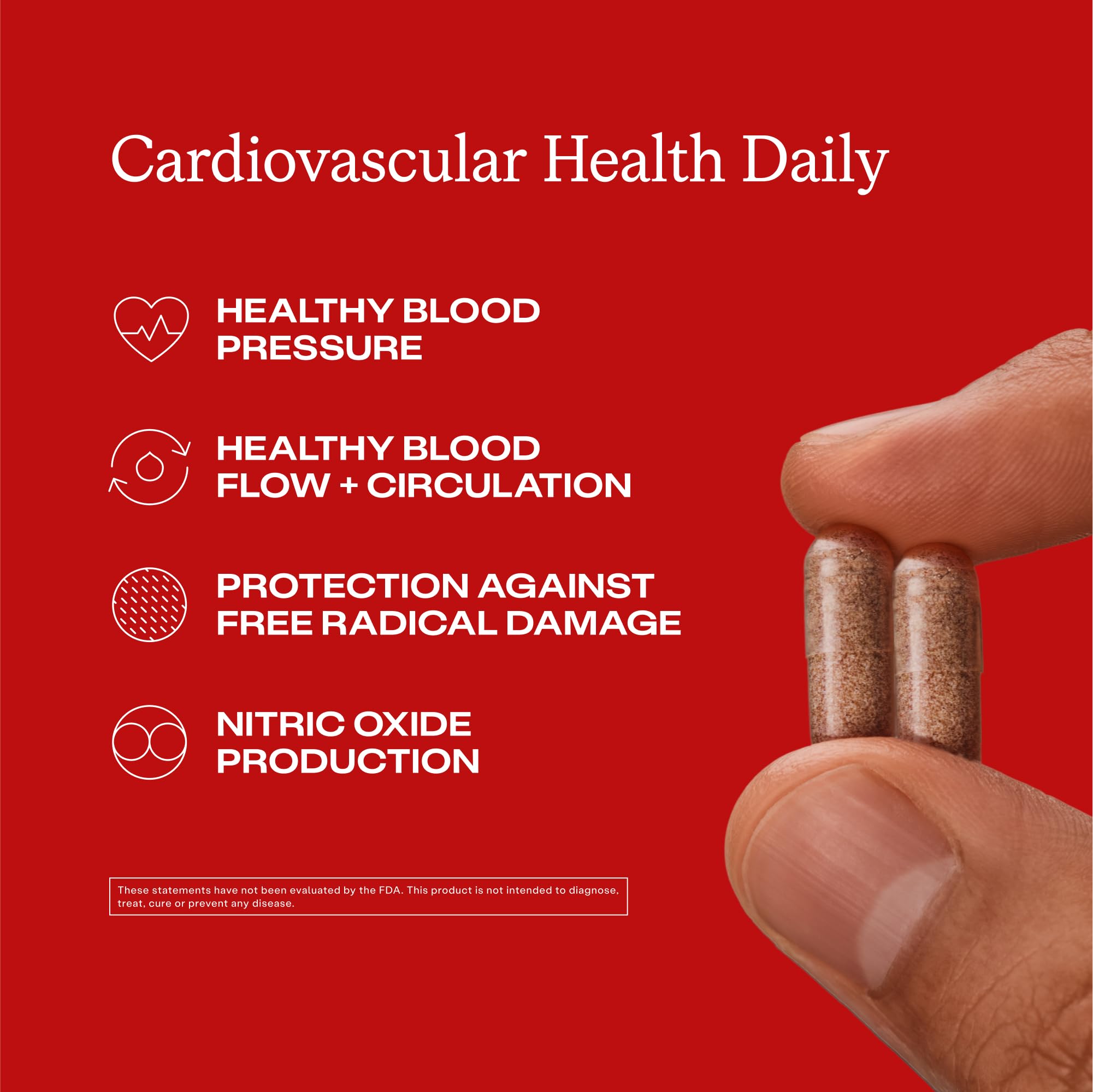 Humann Santé cardiovasculaire au quotidien capsules empilées, présentation simple.