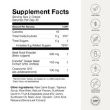 Bouchées Humann SuperBeets brillantes, soutenir la circulation après consommation