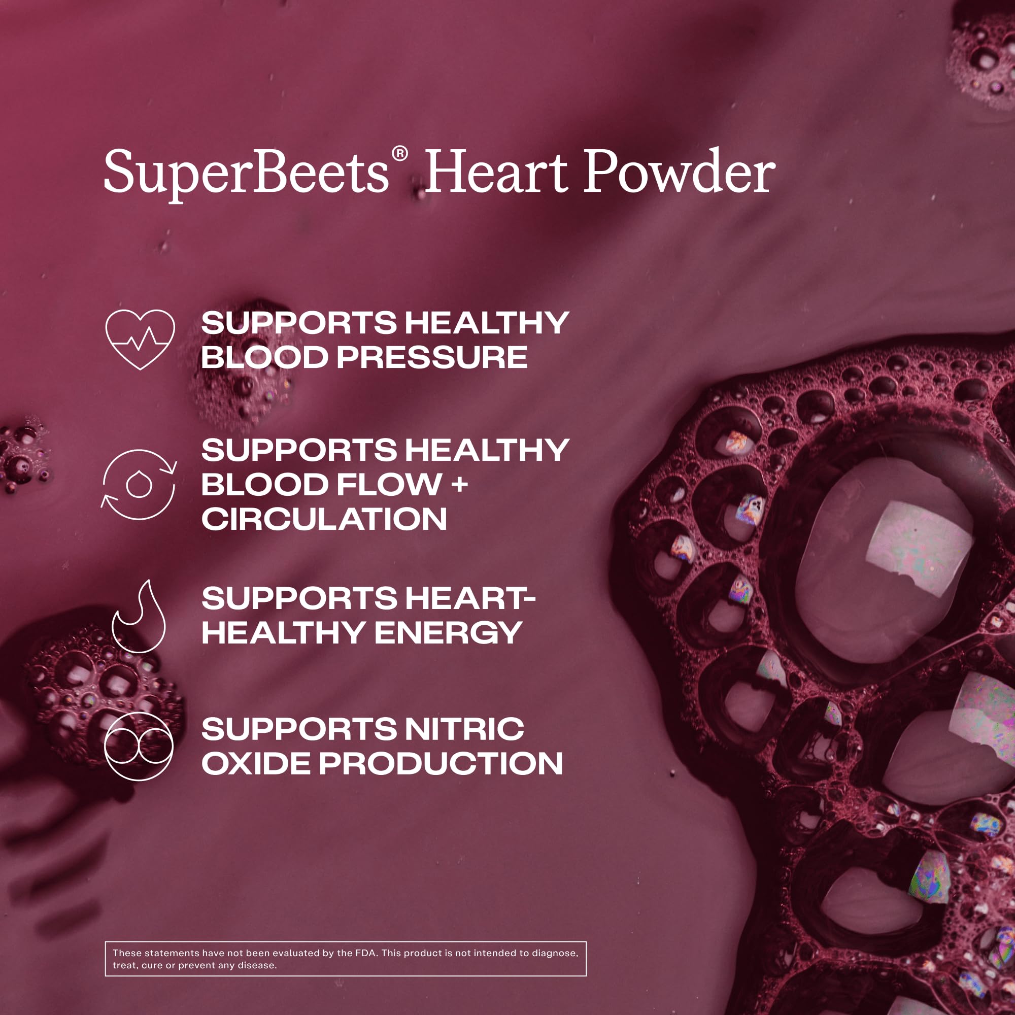 Humann SuperBeets poudre betterave mélange eau, dissolution rapide et goût cerise