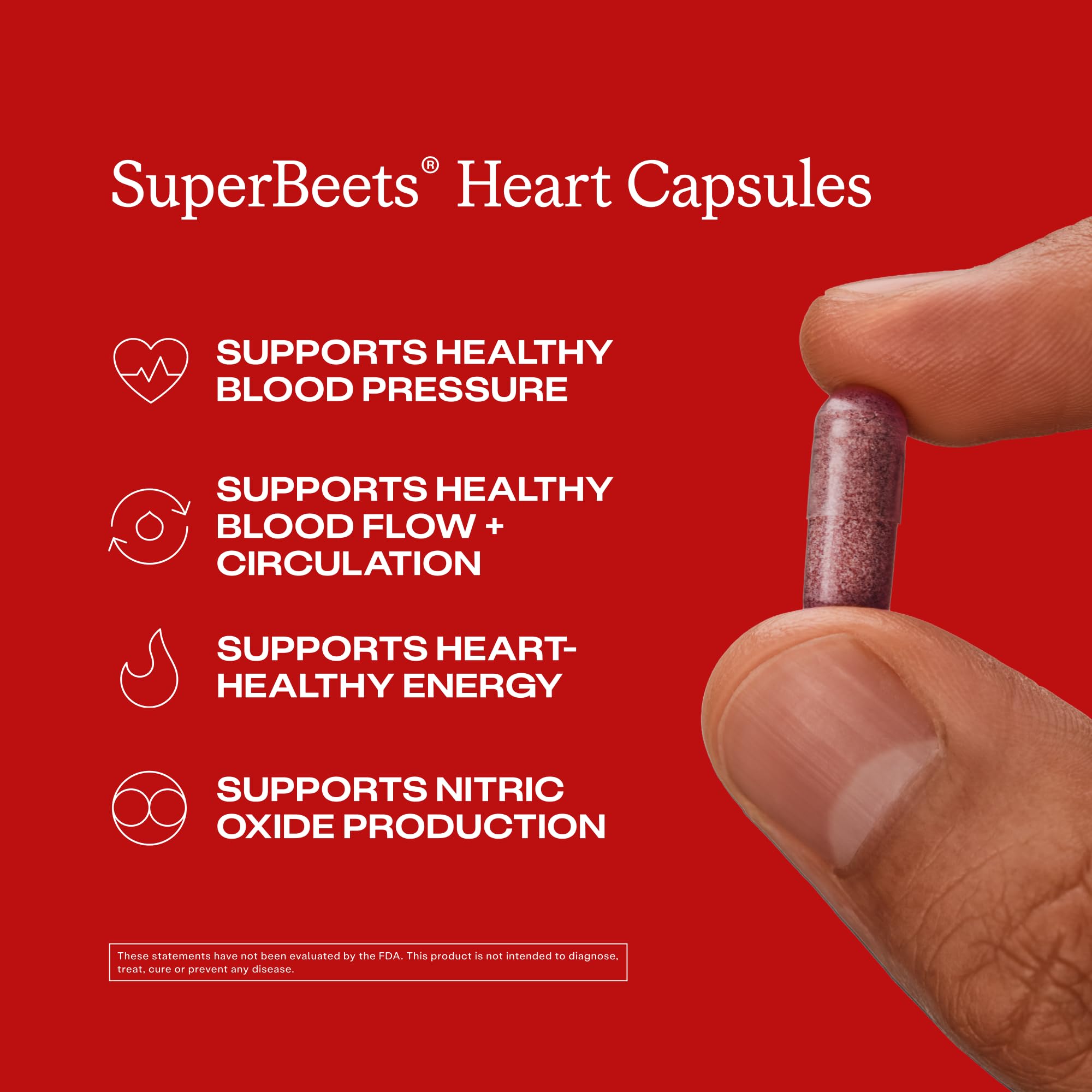 Poudre de betterave non‑OGM Humann SuperBeets, source naturelle d'antioxydants.