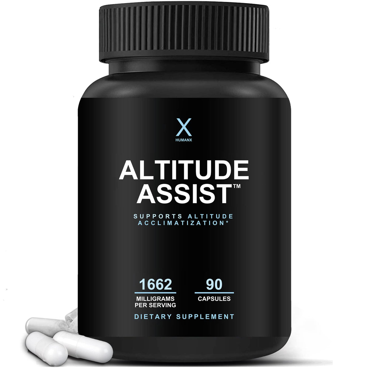 HumanX Altitude Assist, bouteille pour l'acclimatation, utile en montagne.