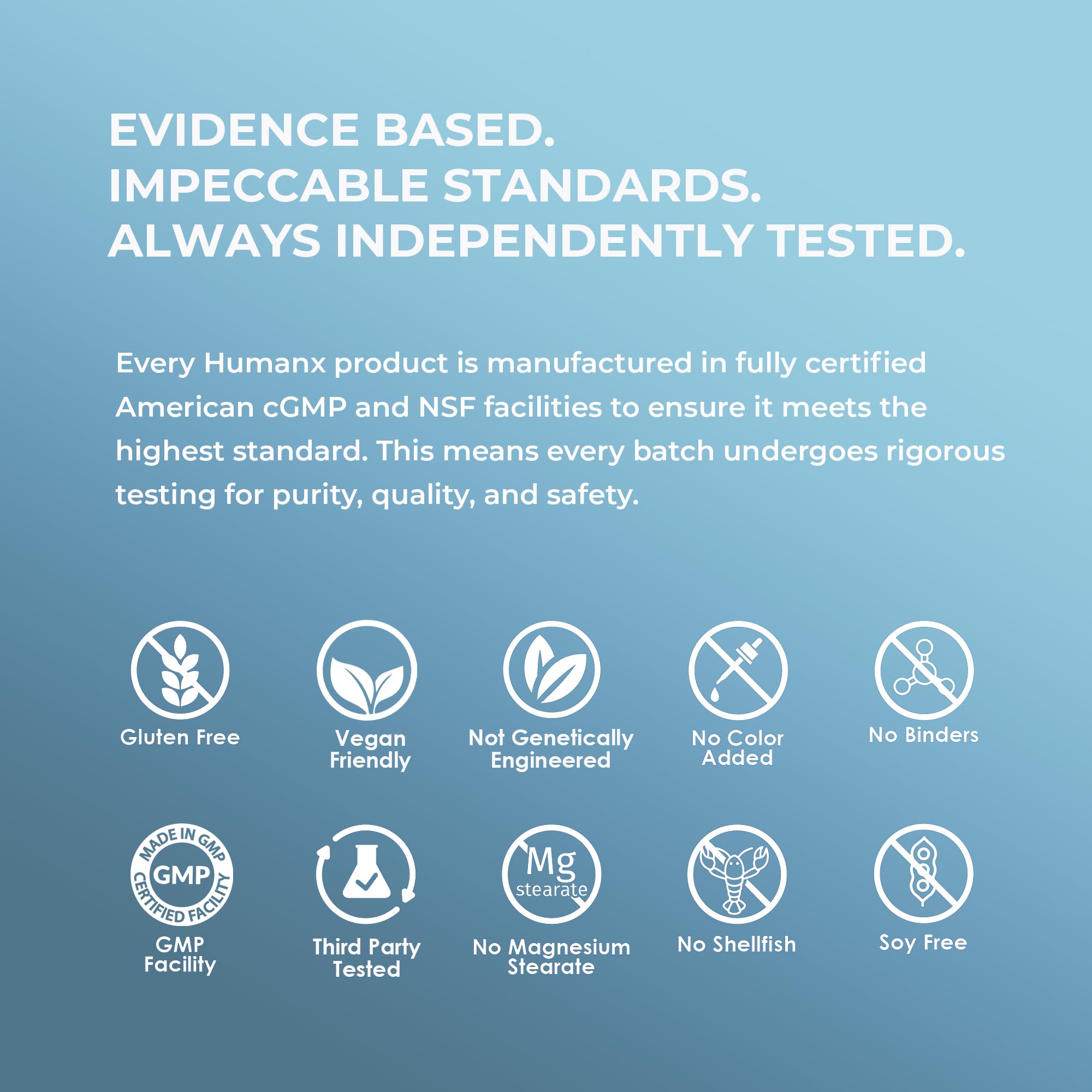 HumanX Altitude Assist, preuves-scientifiques: ingrédients soutenant l'acclimatation.