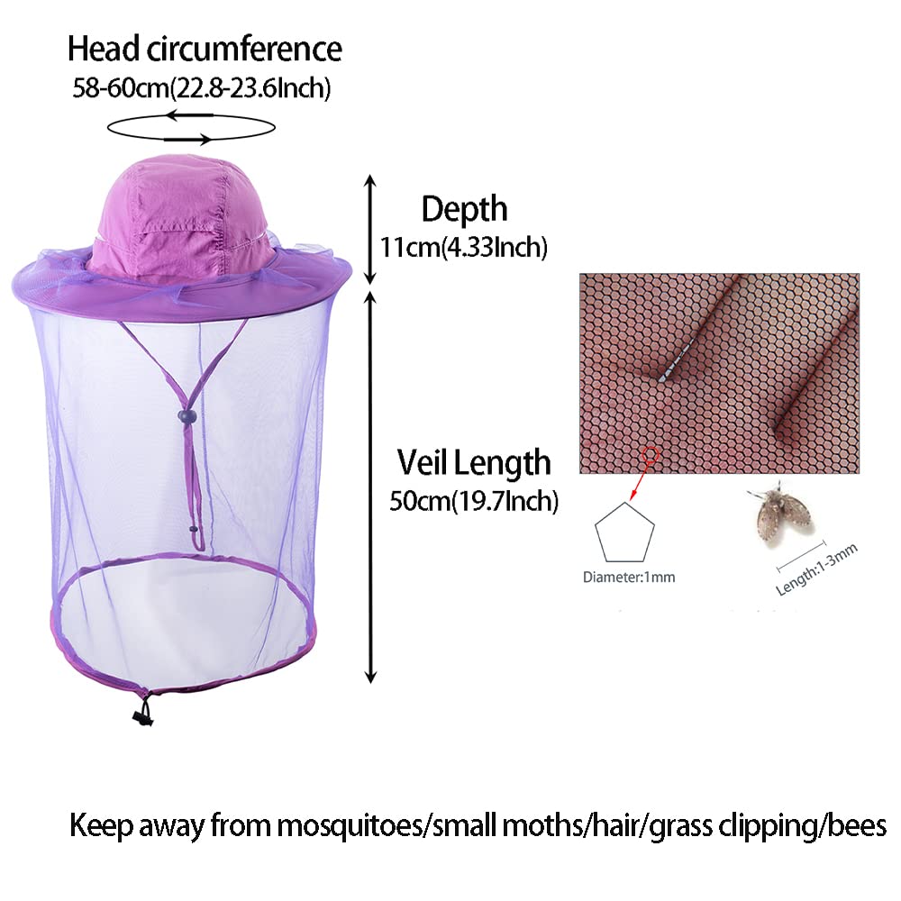 HunterBee voile ajustable pour s’adapter à votre tête et bouger sans gêne.