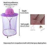 HunterBee voile ajustable pour s’adapter à votre tête et bouger sans gêne.