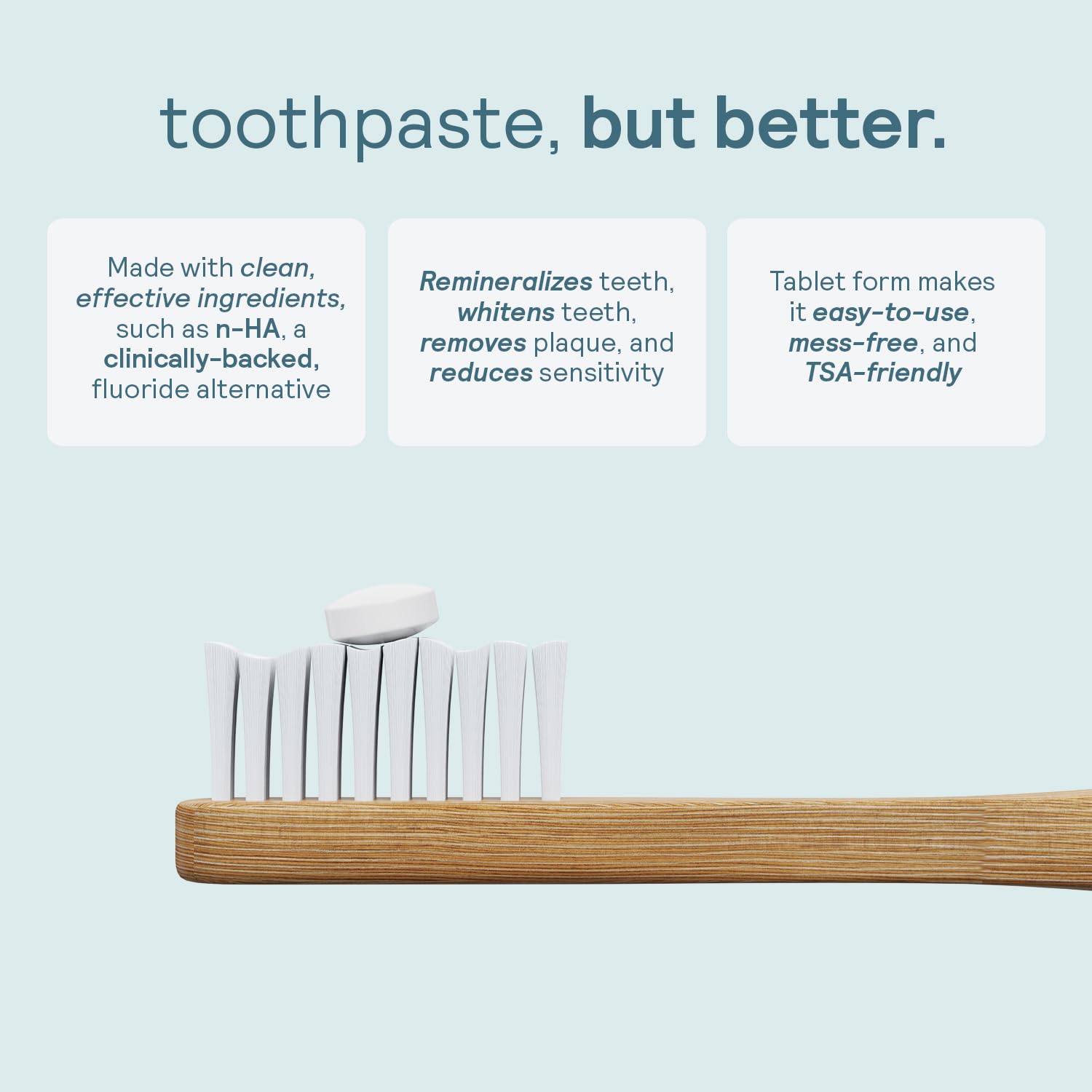 HUPPY mousse lors de l utilisation, expérience proche du dentifrice traditionnel