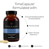 TimeCapsule Hush & Hush: comprimés compacts prêts à être pris quotidiennement