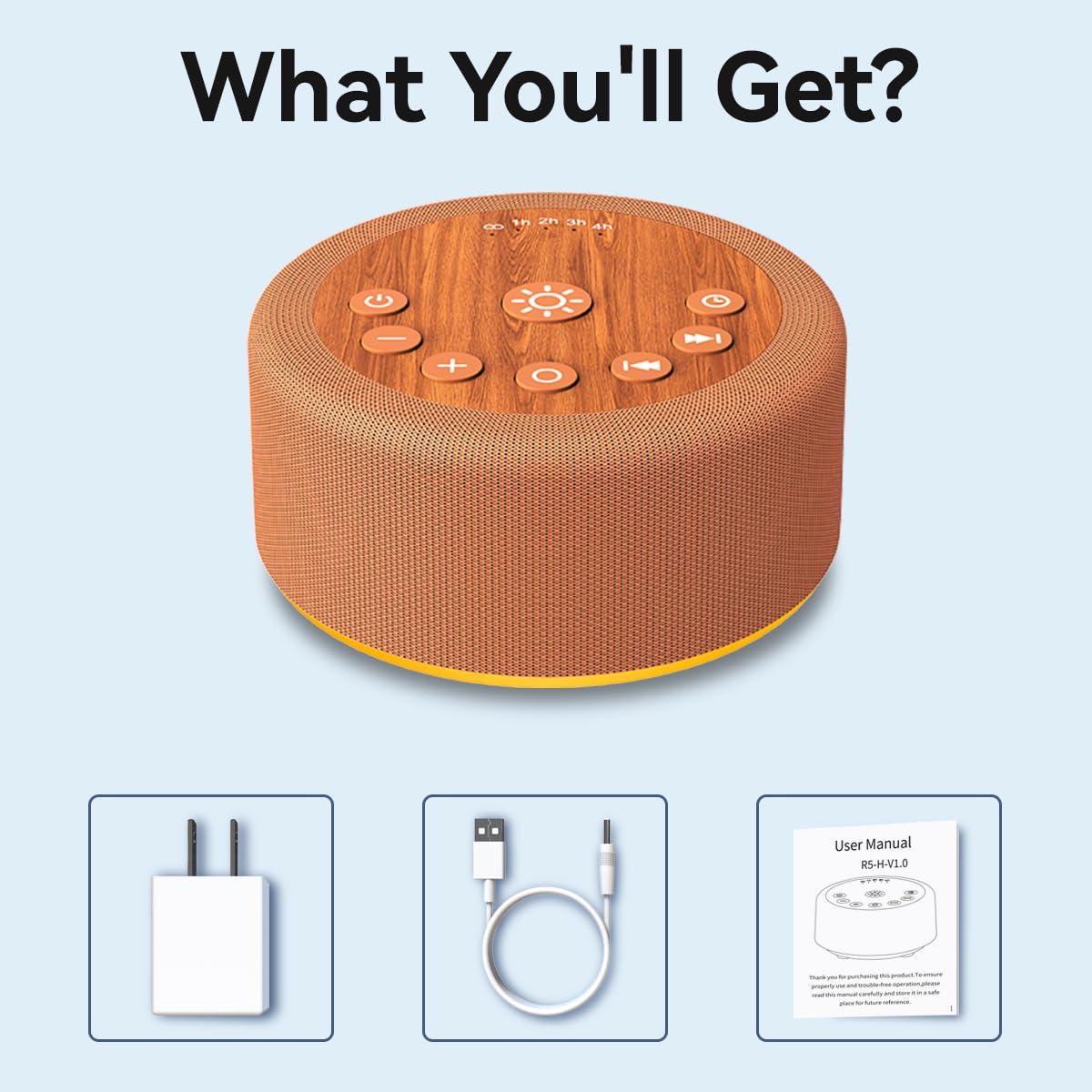 Hushing Machine portable idéal pour voyage et domicile, dodo simplifié.