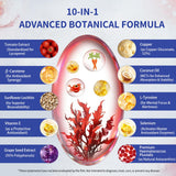 HUXINSK Astaxanthine 12 mg – étui-carton, notice et ingrédients naturels