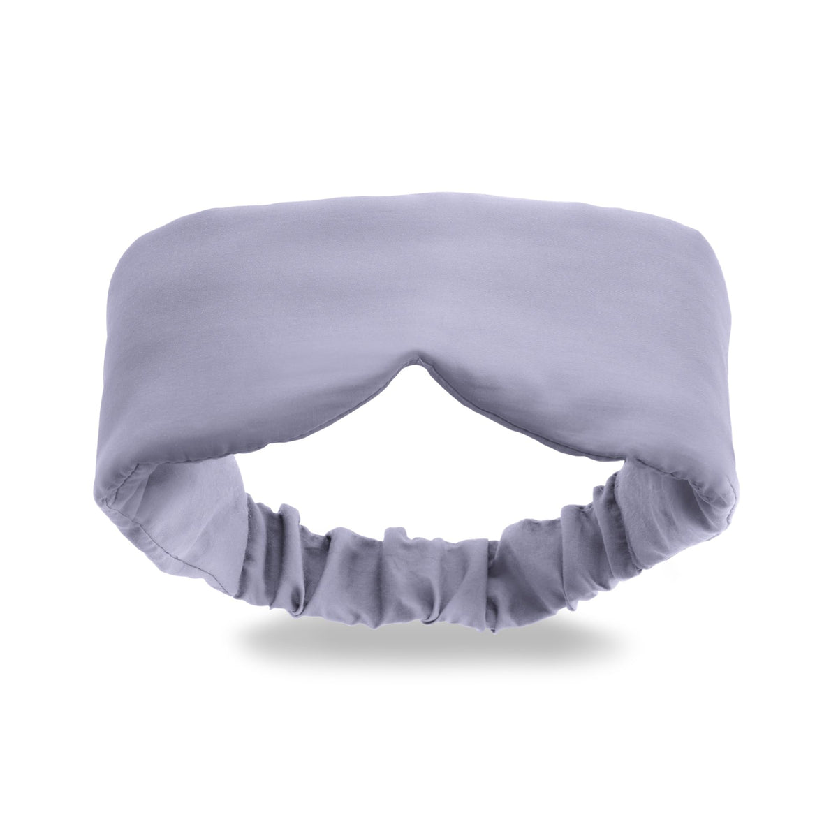 Huzi Infinity Travel masque yeux bambou doux violet pour un confort nocturne.