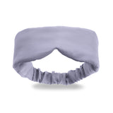 Huzi Infinity Travel masque yeux bambou doux violet pour un confort nocturne.