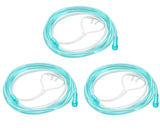 Cannule nasale HXZSYT haute débit avec tube vert doux et confortable.