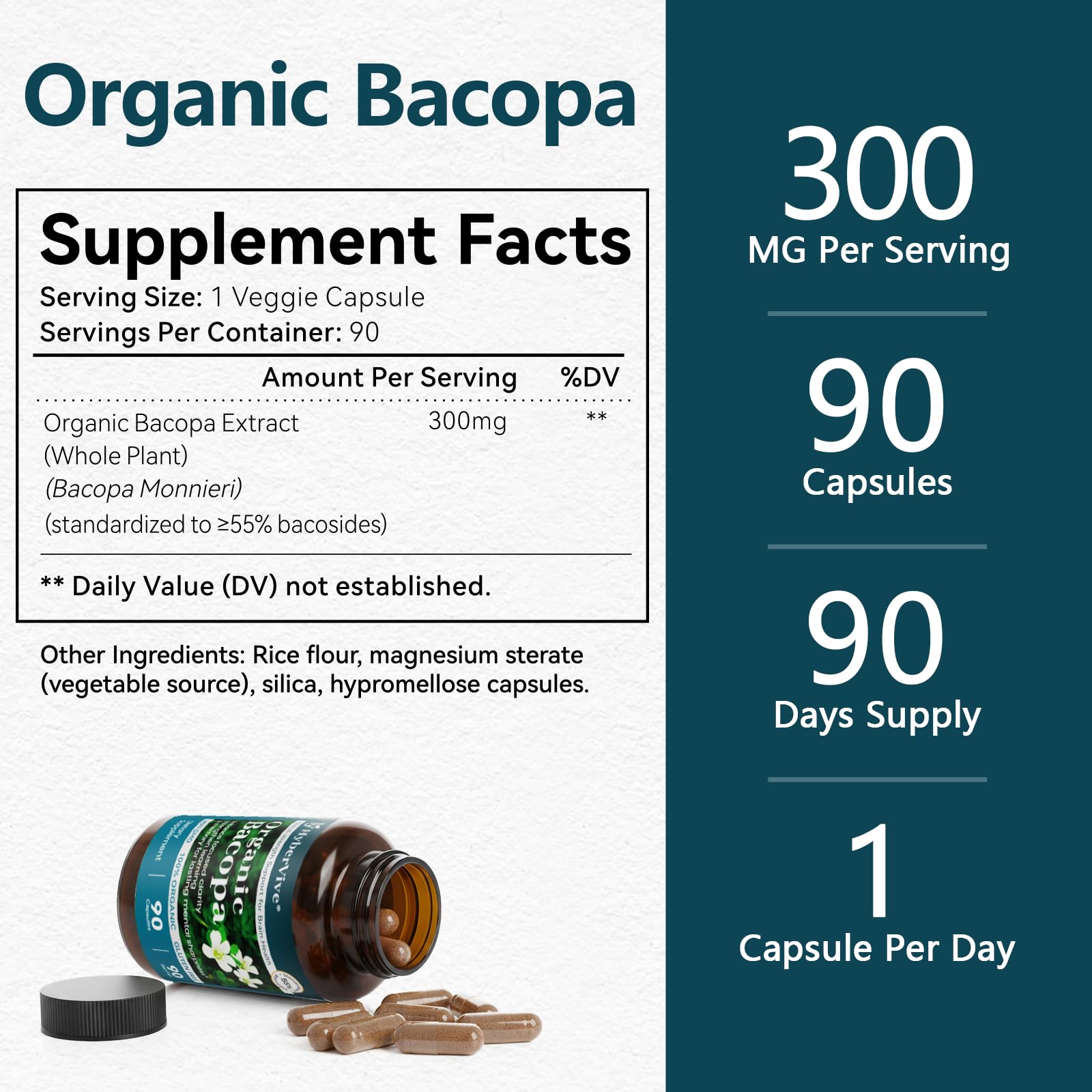 Formule biologique et sans OGM adaptée aux régimes vegan.