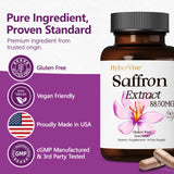 Sans gluten, HyberVive saffran adapté aux régimes sans gluten.