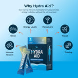 HYDRA AID pack voyage: solution hydratante facile à emporter en déplacement.