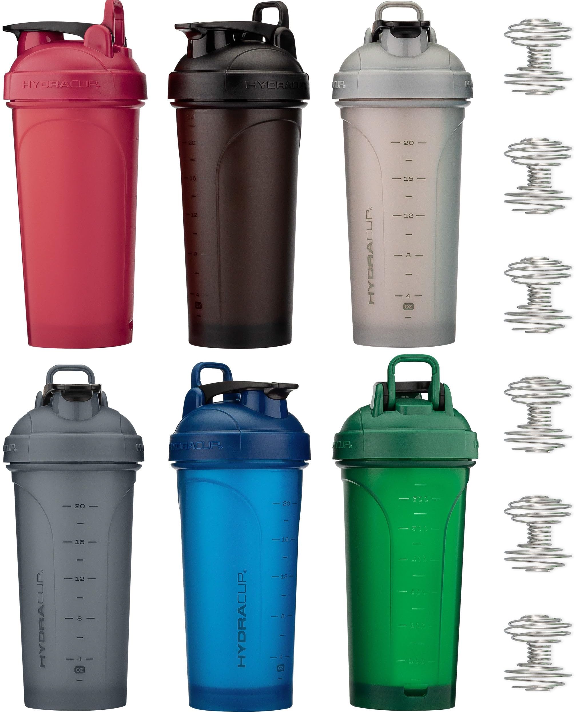 Hydra Cup système de mélange double avec boule fouet en acier inoxydable pour textures lisses.