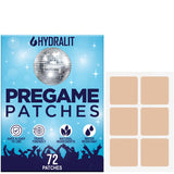 Hydralit Happy Hour Patch emballage 72 pour une récupération discrète et pratique.