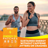 Patch Hydralit d’énergie sur bras, utilisation facile pour rester alerte sans effort.