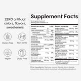 Hydralyte sachet curcuma-gingembre, antioxydants naturels et hydratation pratique.