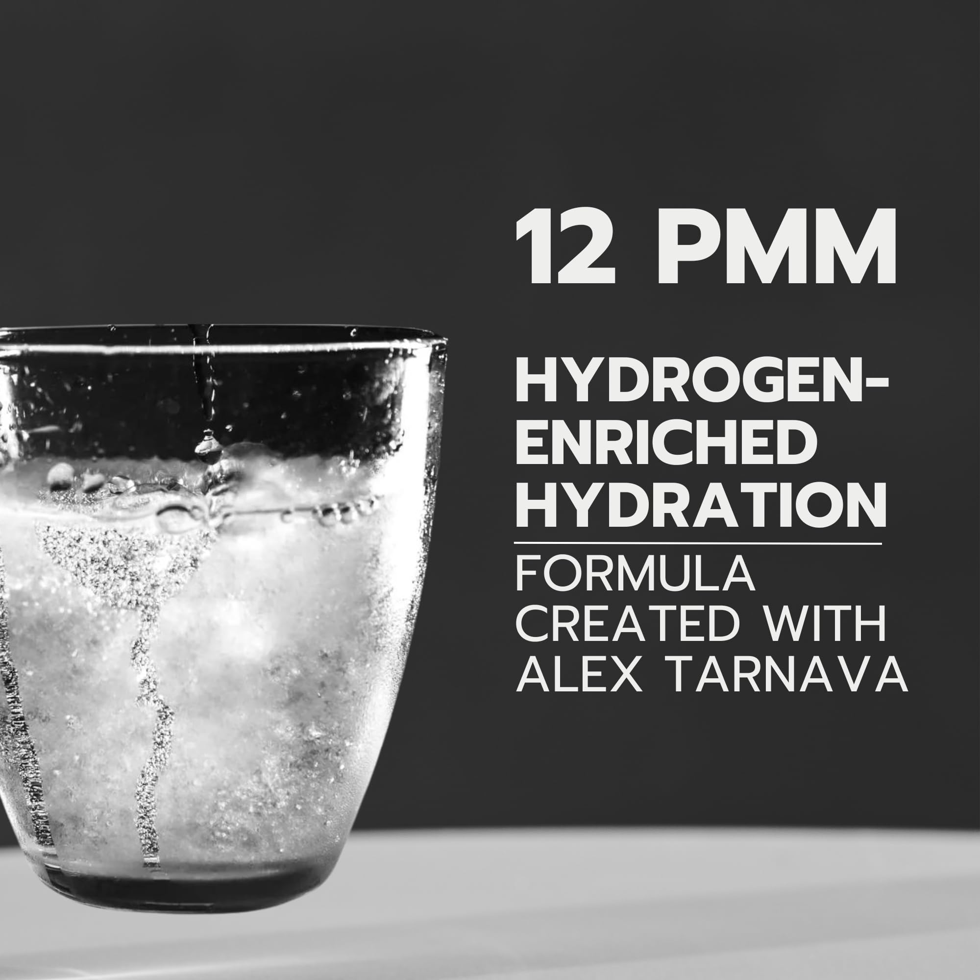 HYDRO HYDROGEN TABLETS nanobulles technologie visible dans le produit