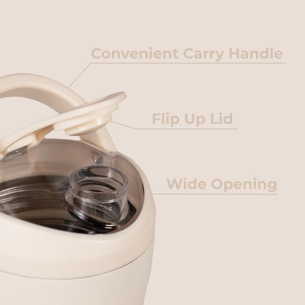 HydroJug bouchon rabattable étanche pour une utilisation sans fuite.