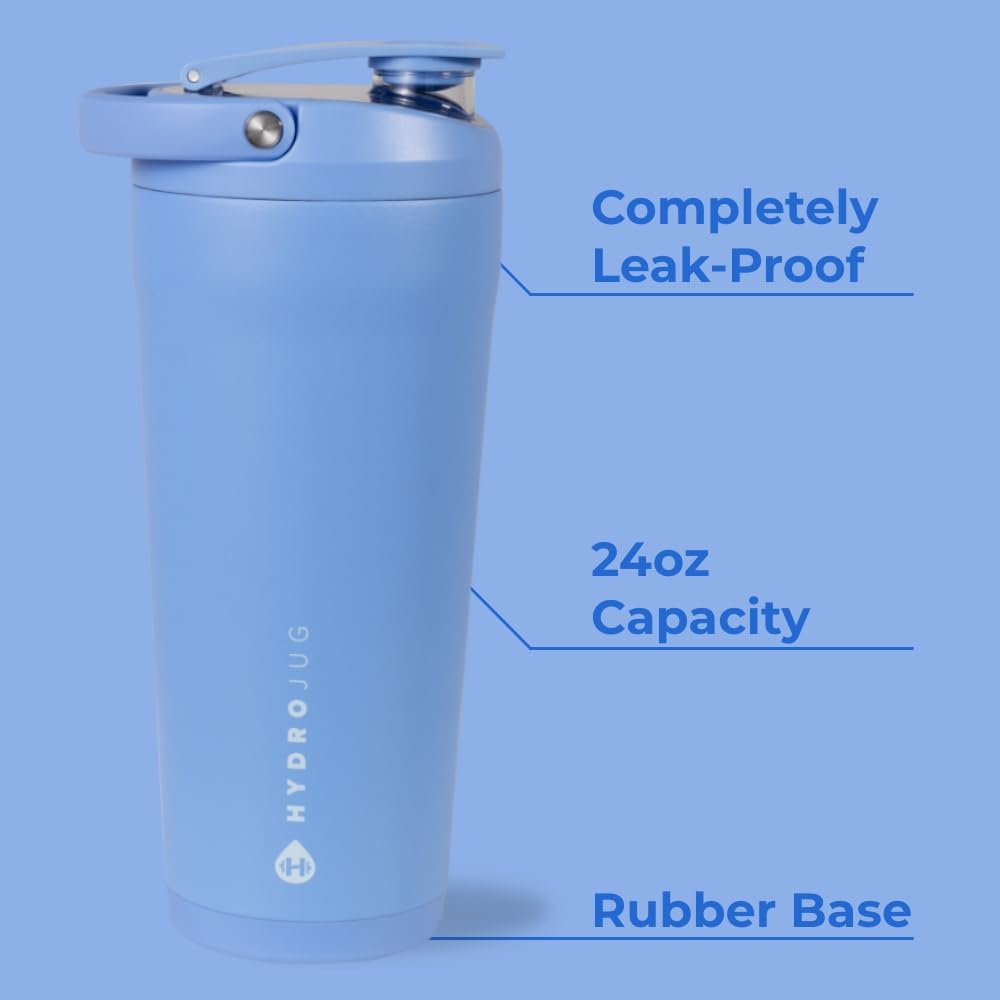 HydroJug poignée ergonomique pour transporter facilement lors des déplacements.