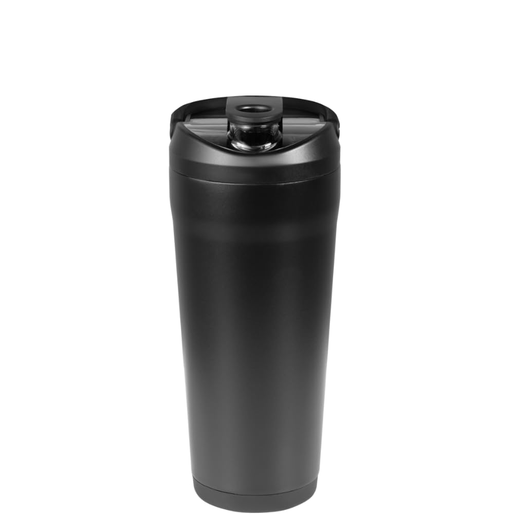 HydroJug shaker inox 24 onces, grille silencieuse pour mélange sans bruit.