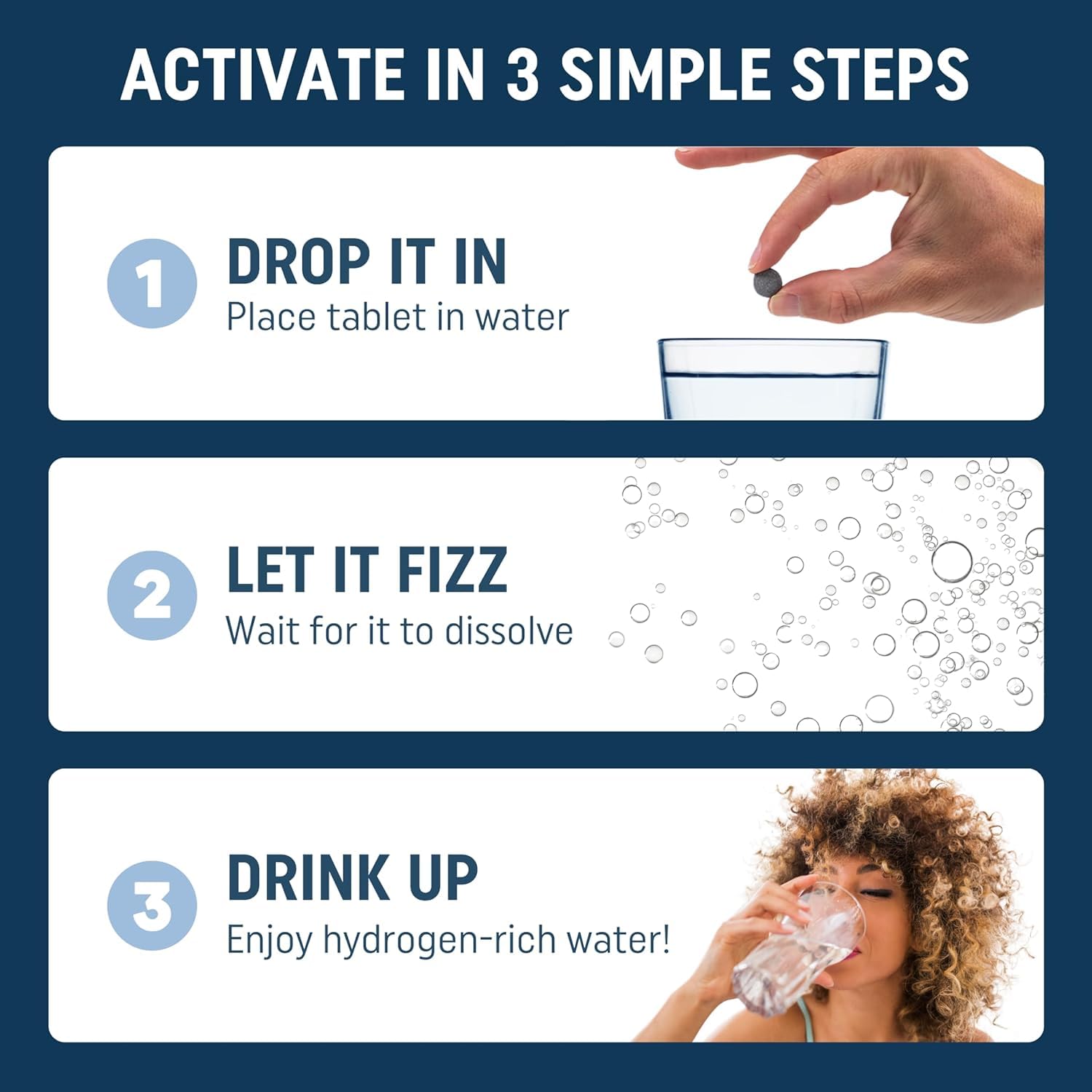 Zoom sur la tablette HydroLite framboise, concentration élevée pour une hydratation efficace.