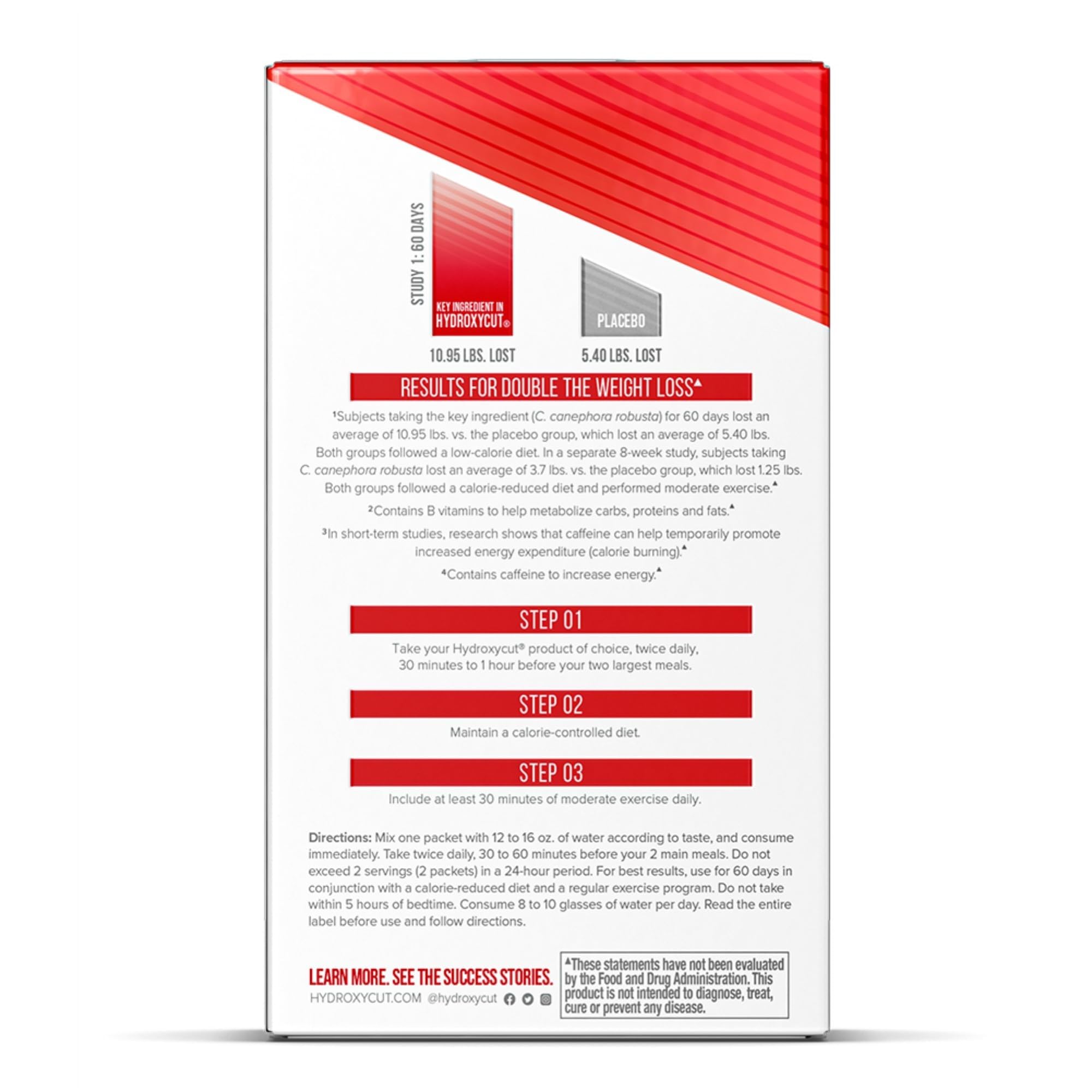 Hydroxycut Drink Mix contient vinaigre de cidre de pomme.