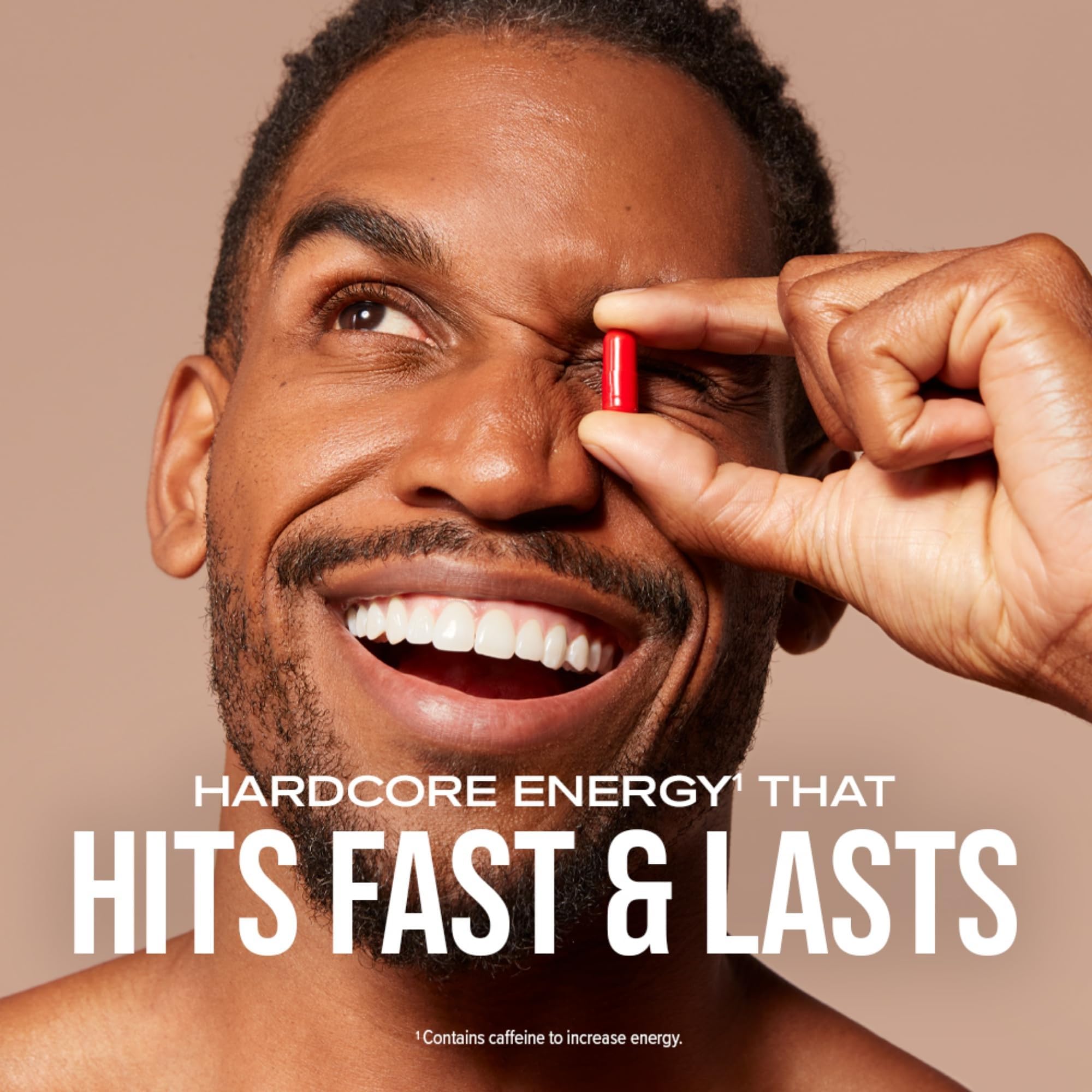 Hydroxycut Hardcore – emballage scientifique inspirant confiance et transparence.