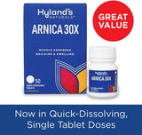 Hyland's Arnica 30x pack de 150 tablettes pour plusieurs doses.