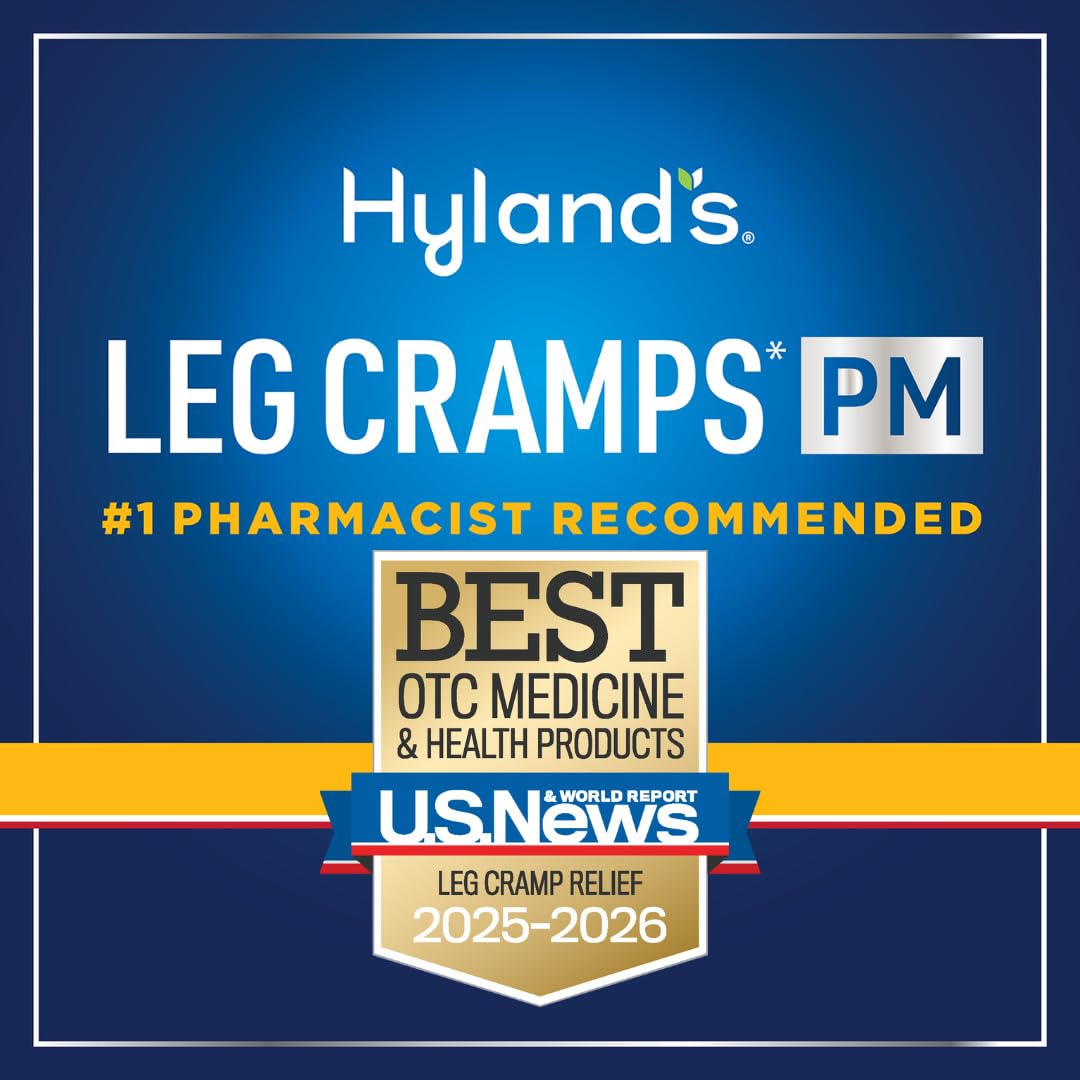 Hyland's Leg Cramps PM, ingrédients naturels et sécurité