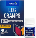 Hyland's Leg Cramps PM – comprimés compacts pour trajets nocturnes.