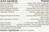 Hyland's Leg Cramps PM – Utilisation nocturne pour soutenir le repos musculaire.