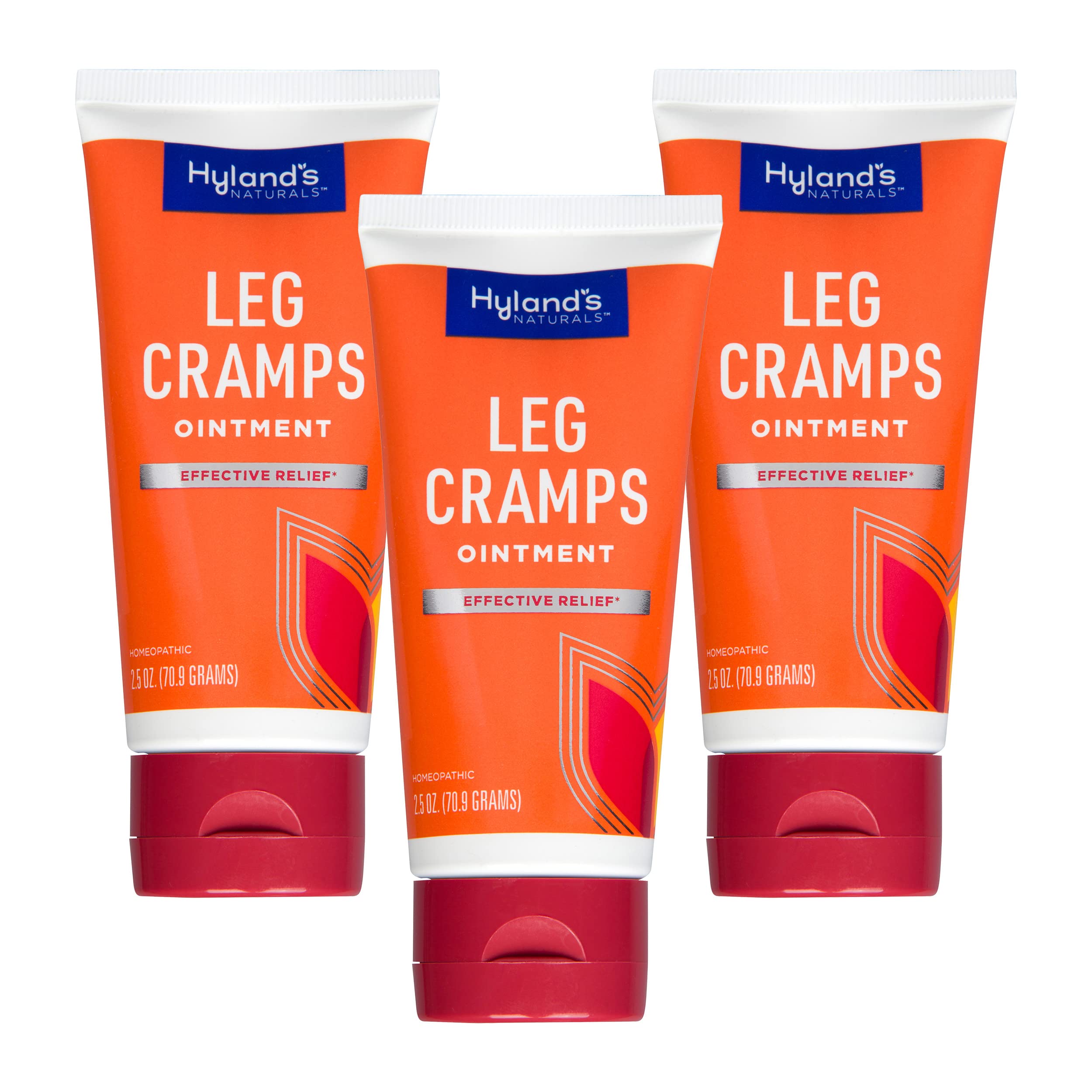 Hyland's Pommade Crampes Jambes Emballage: lot pratique pour la routine, prête à l'emploi.