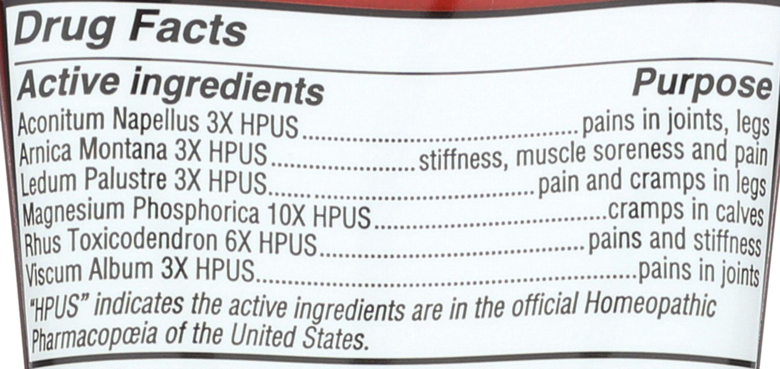 Hyland's pommade-crampes-odeur-menthe, parfum frais à l’application.