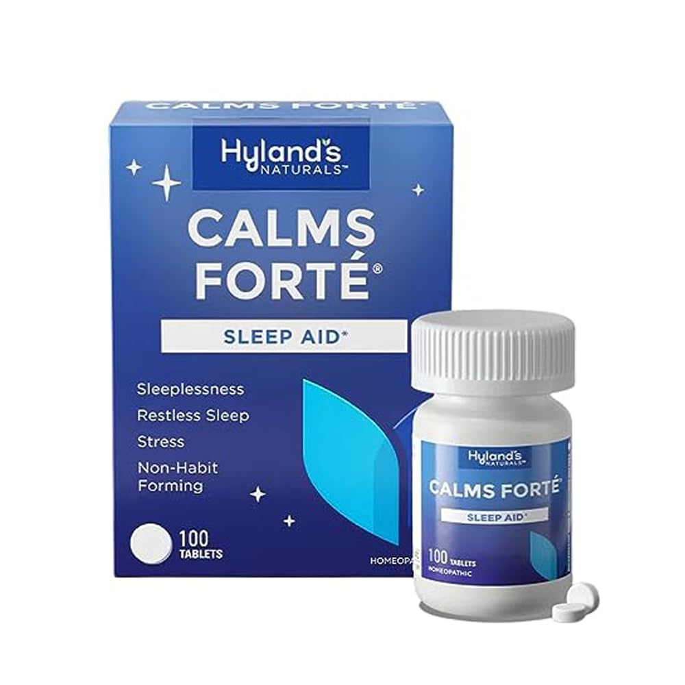 Hyland's Calms Forte, bouteille pratique, pour soulager potentiellement les crampes musculaires
